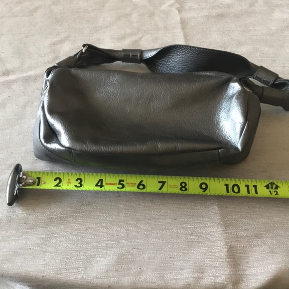 Small Gray Metallic bag - Picture 3 of 4